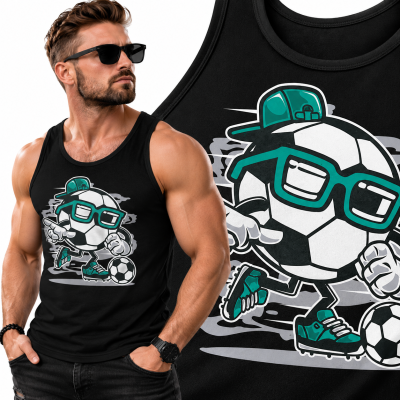 TANK TOP  ANIMOWANY  STREET SOCCER